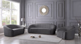 Riley Velvet Contemporary Chair - Elegant Design for Modern Living Spaces with Cloud-Like Comfort