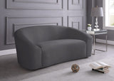 Riley Contemporary Loveseat in Soft Velvet - Modern Design for Stylish Living Rooms & Comfort