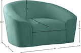 Riley Velvet Contemporary Chair - Elegant Design for Modern Living Spaces with Cloud-Like Comfort