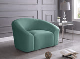 Riley Velvet Contemporary Chair - Elegant Design for Modern Living Spaces with Cloud-Like Comfort