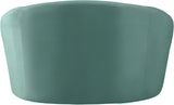 Riley Velvet Contemporary Chair - Elegant Design for Modern Living Spaces with Cloud-Like Comfort