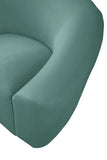 Riley Velvet Contemporary Chair - Elegant Design for Modern Living Spaces with Cloud-Like Comfort
