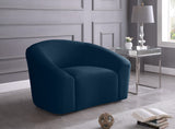 Riley Velvet Contemporary Chair - Elegant Design for Modern Living Spaces with Cloud-Like Comfort