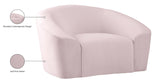 Riley Velvet Contemporary Chair - Elegant Design for Modern Living Spaces with Cloud-Like Comfort
