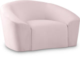 Riley Velvet Contemporary Chair - Elegant Design for Modern Living Spaces with Cloud-Like Comfort