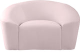 Riley Velvet Contemporary Chair - Elegant Design for Modern Living Spaces with Cloud-Like Comfort