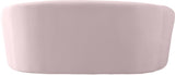 Riley Contemporary Loveseat in Soft Velvet - Modern Design for Stylish Living Rooms & Comfort