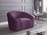 Riley Velvet Contemporary Chair - Elegant Design for Modern Living Spaces with Cloud-Like Comfort