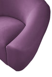 Riley Velvet Contemporary Chair - Elegant Design for Modern Living Spaces with Cloud-Like Comfort