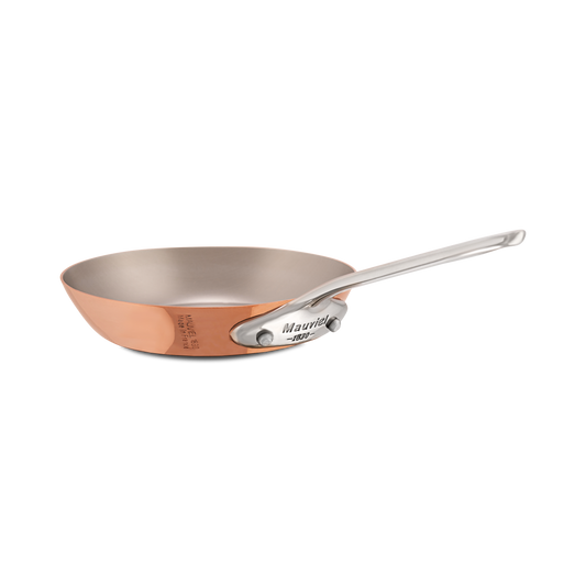 Mauviel M'Heritage M'150 S Copper Frying Pan With Cast Stainless Steel Handle