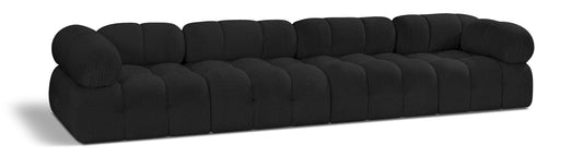 Ames Boucle Fabric Modular Sofa - Elevate Your Living Room with Modern Sophistication and Style