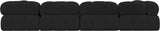 Ames Boucle Fabric Modular Sofa - Elevate Your Living Room with Modern Sophistication and Style