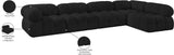 Ames Boucle Fabric Sectional - Modern Modular Design for Stylish Living Spaces and Endless Configurations