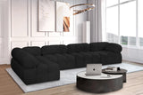 Ames Boucle Fabric Sectional - Modern Modular Design for Stylish Living Spaces and Endless Configurations