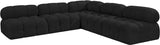 Ames Boucle Fabric Modular Sectional - Modern Elegance for Stylish Living Spaces and Endless Designs