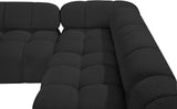 Ames Boucle Fabric Modular Sectional - Modern Elegance for Stylish Living Spaces and Endless Designs