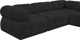 Ames Boucle Fabric Sectional - Modern, Stylish Modular Sofa to Elevate Your Living Space Elegance