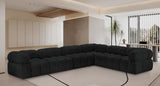Ames Modular Sectional Sofa - Elevate Your Living Space with Elegant Boucle Fabric Design and Style