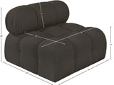 Ames Modular Boucle Fabric Seating: Elevate Your Living Space with Stylish and Versatile Design
