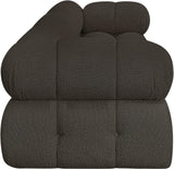Ames Boucle Fabric Modular Sofa - Elevate Your Living Space with Modern Sophistication and Style