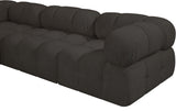 Ames Boucle Fabric Modular Sofa - Elevate Your Living Space with Modern Sophistication and Style
