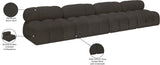 Ames Boucle Fabric Modular Sofa – Modern Sophistication for Your Living Space, Stylish and Versatile