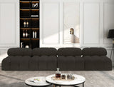 Ames Boucle Fabric Modular Sofa – Modern Sophistication for Your Living Space, Stylish and Versatile
