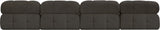 Ames Boucle Fabric Modular Sofa – Modern Sophistication for Your Living Space, Stylish and Versatile
