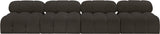 Ames Boucle Fabric Modular Sofa – Modern Sophistication for Your Living Space, Stylish and Versatile