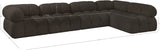 Ames Boucle Fabric Sectional - Modern Modular Design for Stylish Living Spaces and Endless Configurations