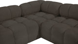 Ames Boucle Fabric Sectional - Modern Modular Design for Stylish Living Spaces and Endless Configurations
