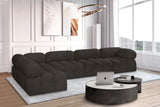 Ames Boucle Fabric Sectional - Modern Modular Design for Stylish Living Spaces and Endless Configurations