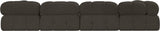 Ames Boucle Fabric Sectional - Modern Modular Design for Stylish Living Spaces and Endless Configurations