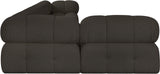 Ames Boucle Fabric Sectional - Modern Modular Design for Stylish Living Spaces and Endless Configurations