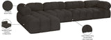 Ames Boucle Fabric Sectional - Modern Modular Design for Stylish Living Spaces and Endless Configurations