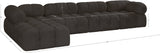 Ames Boucle Fabric Sectional - Modern Modular Design for Stylish Living Spaces and Endless Configurations