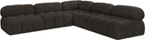 Ames Boucle Fabric Modular Sectional - Modern Elegance for Stylish Living Spaces and Endless Designs