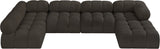 Ames Boucle Fabric Sectional - Modern Modular Elegance for Stylish Living Room Transformations