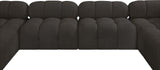 Ames Boucle Fabric Sectional - Modern Modular Elegance for Stylish Living Room Transformations
