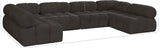 Ames Modern Boucle Fabric Sectional - Elevate Your Living Space with Stylish Modular Design Options