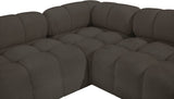 Ames Boucle Fabric Sectional - Modern Modular Design for Stylish Living Spaces and Endless Configurations