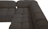Ames Boucle Fabric Sectional - Modern Modular Design for Stylish Living Spaces and Endless Configurations