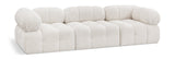 Ames Boucle Fabric Modular Sofa - Elevate Your Living Space with Modern Sophistication and Style