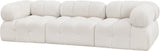 Ames Boucle Fabric Modular Sofa - Elevate Your Living Space with Modern Sophistication and Style
