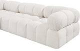 Ames Boucle Fabric Modular Sofa - Elevate Your Living Space with Modern Sophistication and Style
