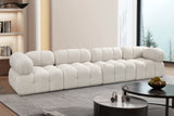 Ames Boucle Fabric Modular Sofa - Elevate Your Living Room with Modern Sophistication and Style