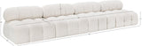 Ames Boucle Fabric Modular Sofa – Modern Sophistication for Your Living Space, Stylish and Versatile