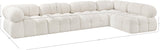 Ames Boucle Fabric Sectional - Modern Modular Design for Stylish Living Spaces and Endless Configurations