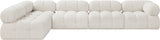 Ames Boucle Fabric Sectional - Modern Modular Design for Stylish Living Spaces and Endless Configurations