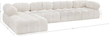 Ames Boucle Fabric Sectional - Modern Modular Design for Stylish Living Spaces and Endless Configurations